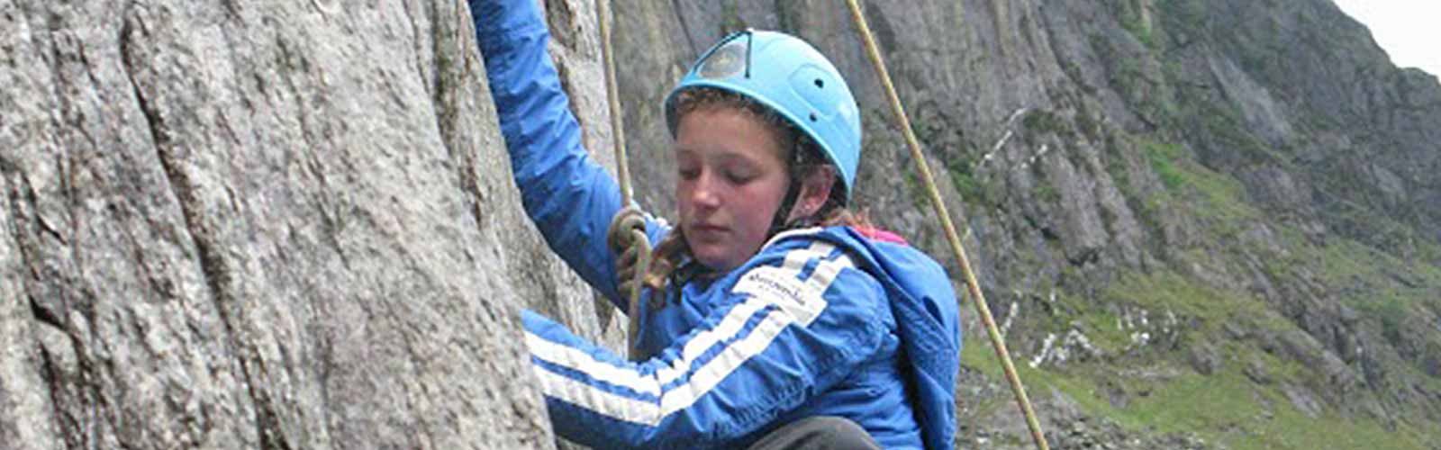 Rock climbing