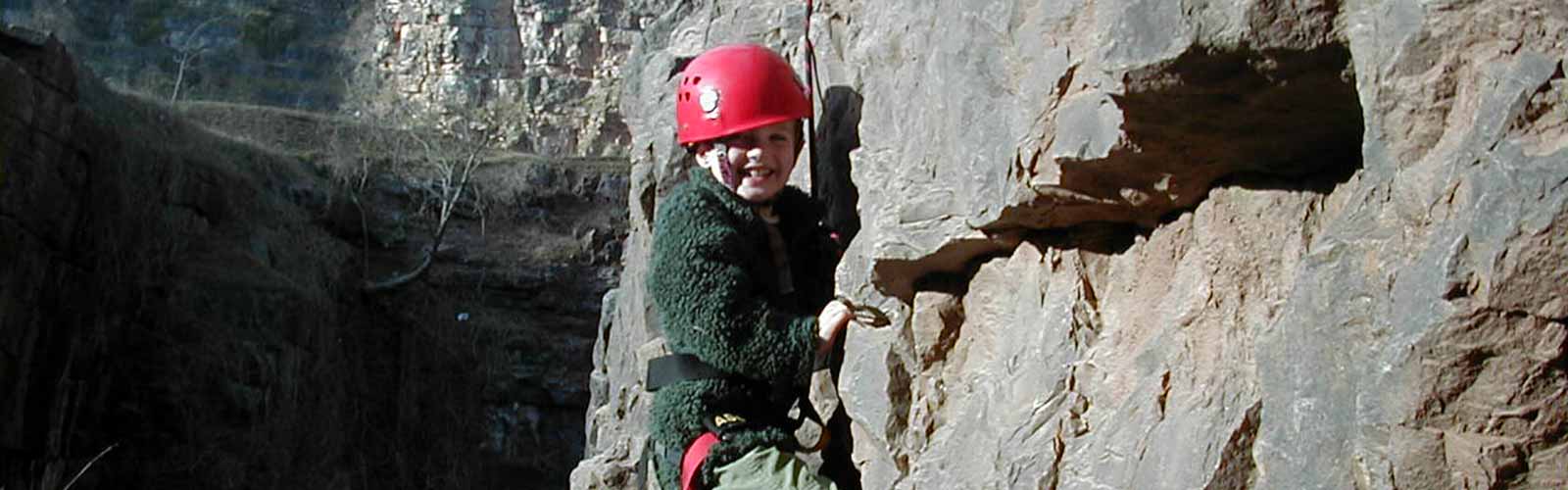 Rock climbing