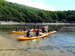 School Activity Trips: Sit On Kayaking