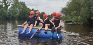 School Activity Trips: Raft Building