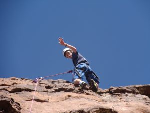 School Trips In Morocco: Climbing