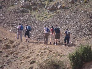 School Trips In Morocco: Trekking